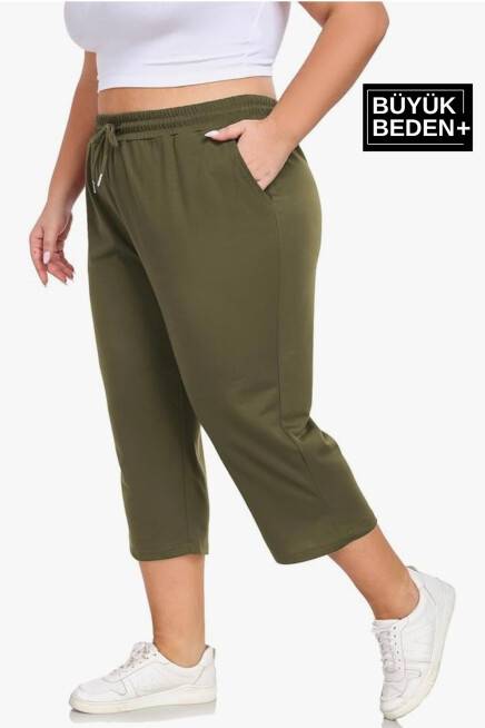 Kadın Büyük Beden Şort SPR25BSRK91
