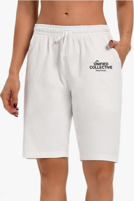 Kadın Unified Collective Baskılı Standart &Regular Kalıp Şort SPR25SRK084