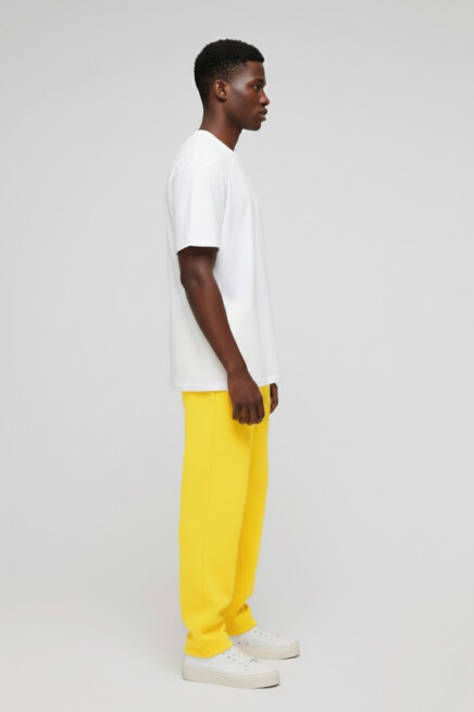 Erkek İçi Polarlı 3 iplik Kalın Eşofman Altı SPR25EA95