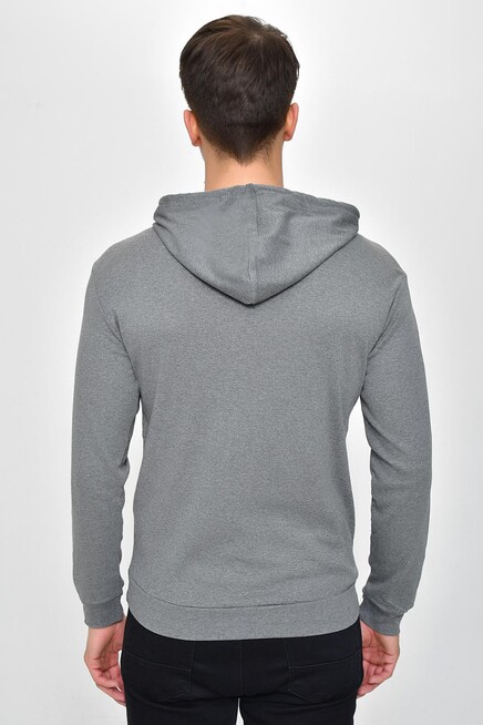 Erkek Kapşonlu Slim Fit Sweatshirt SPR 925