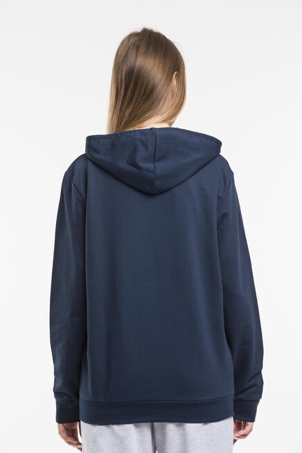 Süperlife Kadın Kapşonlu Oversize Fit İnce Sweatshirt spr21k55