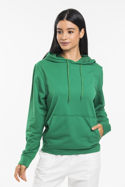 Süperlife Kadın Kapşonlu Oversize Fit İnce Sweatshirt spr21k55