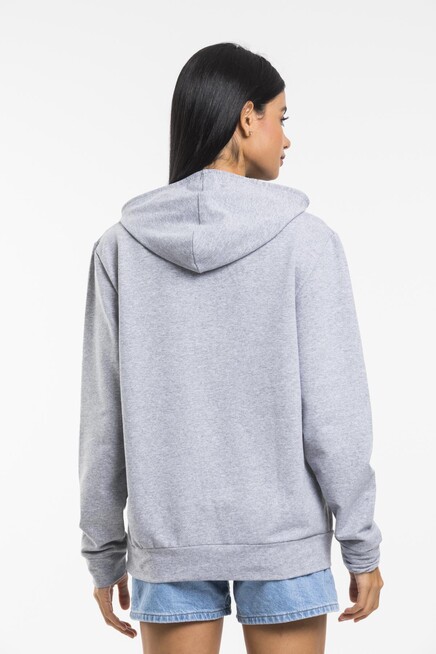 Süperlife Kadın Kapşonlu Oversize Fit İnce Sweatshirt spr21k55