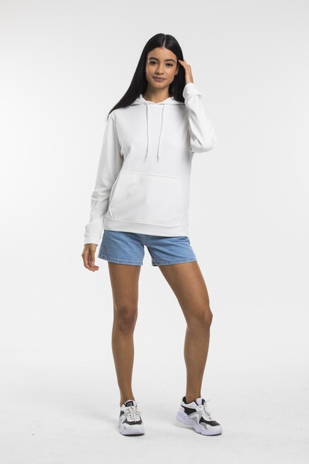 Süperlife Kadın Kapşonlu Oversize Fit İnce Sweatshirt spr21k55