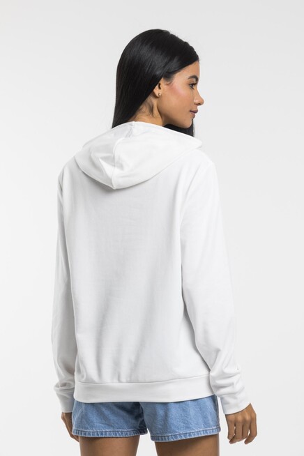 Süperlife Kadın Kapşonlu Oversize Fit İnce Sweatshirt spr21k55