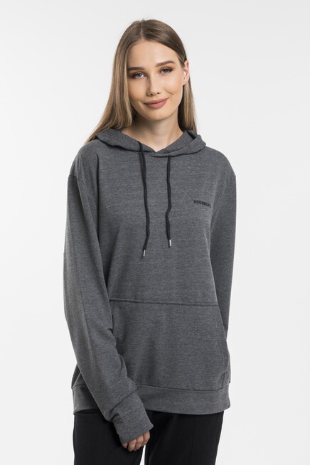 Kadın Kapşonlu Regular Fit Baskılı İnce Sweatshirt SPR21K61