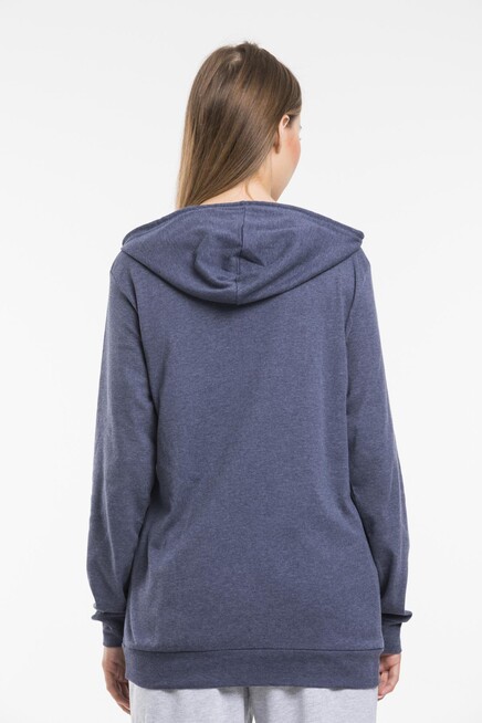 Kadın Kapş. Kanguru Cepli Sweatshirt spr21k25