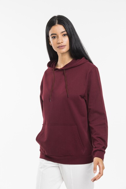 Kadın Kapş. Kanguru Cepli Sweatshirt spr21k25