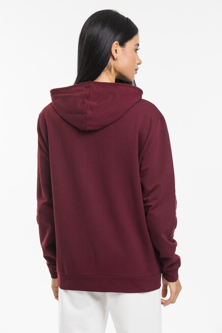 Kadın Kapş. Kanguru Cepli Sweatshirt spr21k25