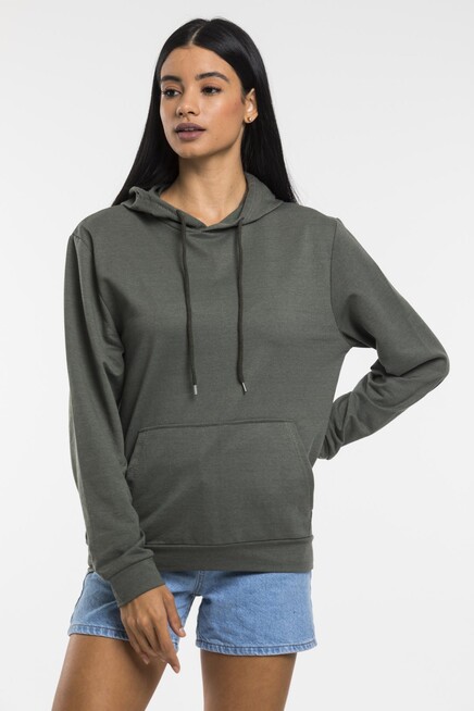 Kadın Kapş. Kanguru Cepli Sweatshirt spr21k25