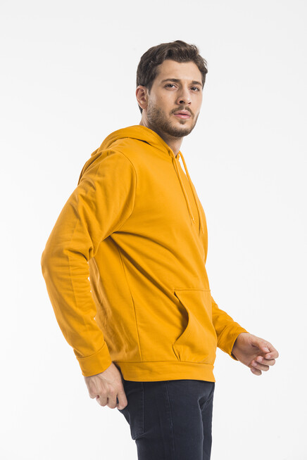 Erkek Kapşonlu Regular Fit İnce Sweatshirt SPR 20K55