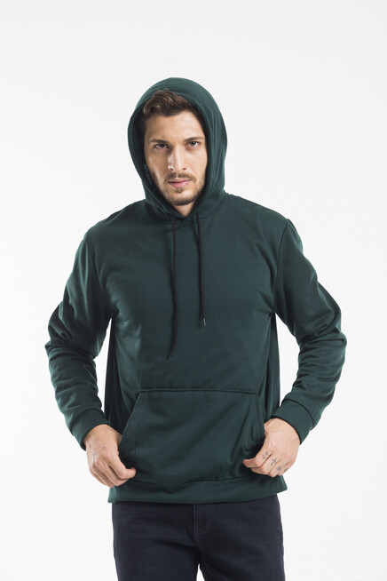 Erkek Kapşonlu Regular Fit İnce Sweatshirt SPR 20K55