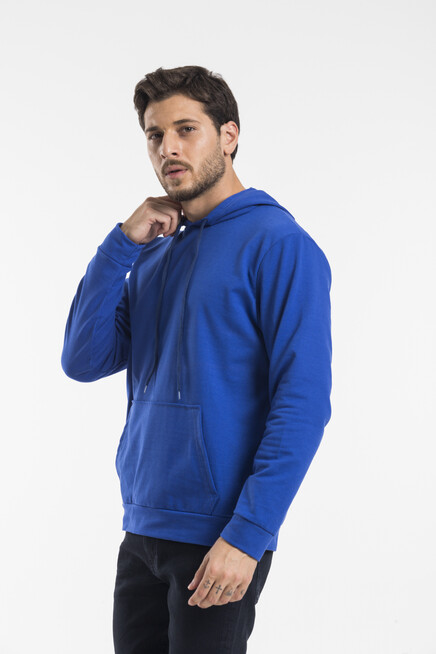 Erkek Kapşonlu Regular Fit İnce Sweatshirt SPR 20K55