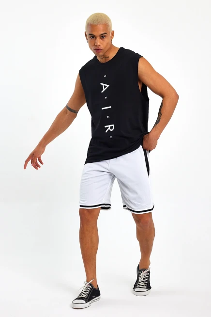 Süperlife Erkek Bisiklet Yaka Standart &Regular Fit Tişort SPR21Y05