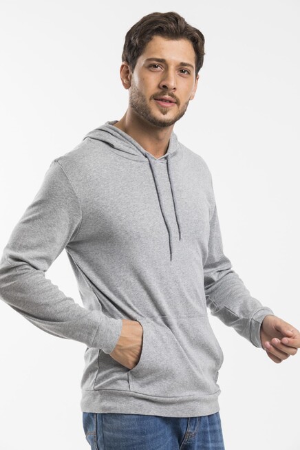 Erkek Kapşonlu Slim Fit Sweatshirt SPR 925