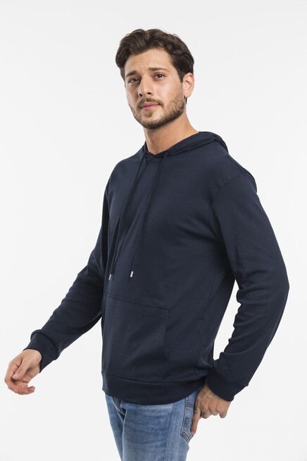 Erkek Kapşonlu Slim Fit Sweatshirt SPR 925