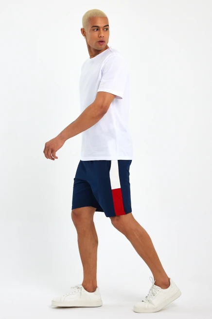 Süperlife Erkek Regular Fit Garnili Şort SPR23SR321