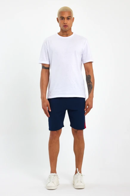 Süperlife Erkek Regular Fit Garnili Şort SPR23SR321