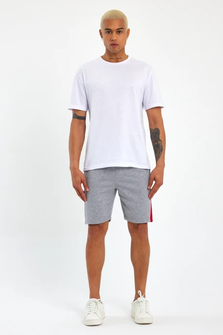 Süperlife Erkek Regular Fit Garnili Şort SPR23SR321