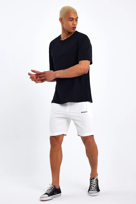 Süperlife Erkek Slim Fit Air Brooklyn Basklı Şort SPR 2020Y09
