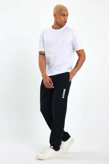 Süperlife Erkek Regular Fit Broklyn Baskılı İnce Eşofman Altı SPR 205