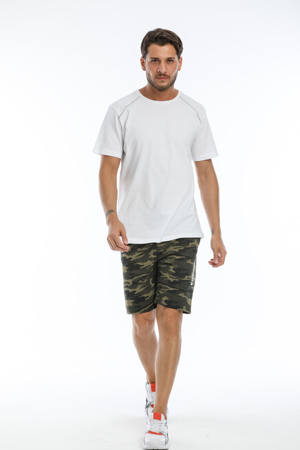 Süperlife Erkek Regular Fit Orta Boy Brooklyn Baskılı Şort SPR22SR208