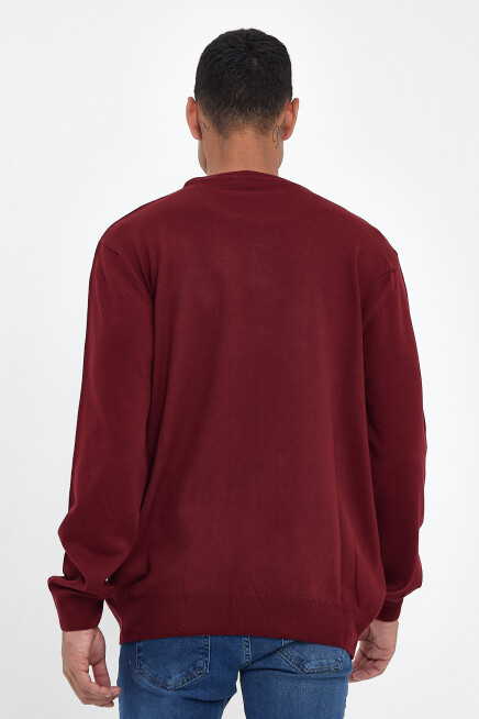 Bisiklet Yaka Kaşmir Triko Sweat spr24tr001