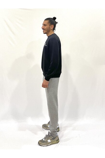 Süperlife Erkek Bisiklet Yaka Rahat Kalıp 3 iplik Kalın Tokyo Baskılı  Sweatshirt SPR24SW30