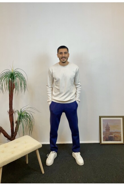 Süperlife Erkek İçi Polarlı 3 iplik Kalın Eşofman Altı SPR24EA95