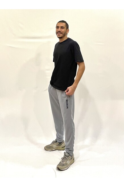 Süperlife Erkek Regular Fit Broklyn Baskılı İnce Eşofman Altı SPR 203 