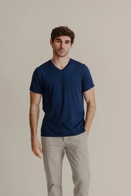 Süperlife Erkek V Yaka Tshirt SPR24TS40