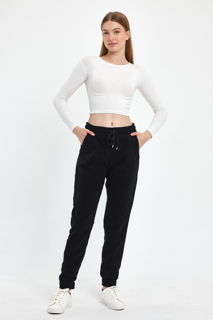 Süperlife Kadın Rahat Kalıp Softech Polar Sweat Eşofman Altı SPR24EA97