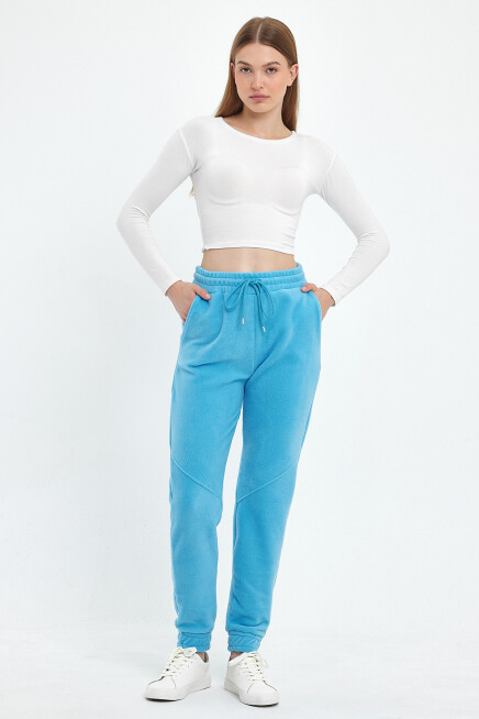 Süperlife Kadın Rahat Kalıp Softech Polar Sweat Eşofman Altı SPR24EA97