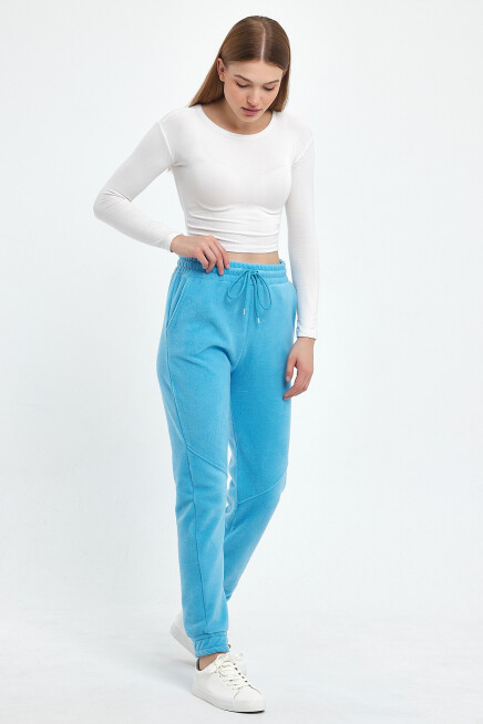 Süperlife Kadın Rahat Kalıp Softech Polar Sweat Eşofman Altı SPR24EA97