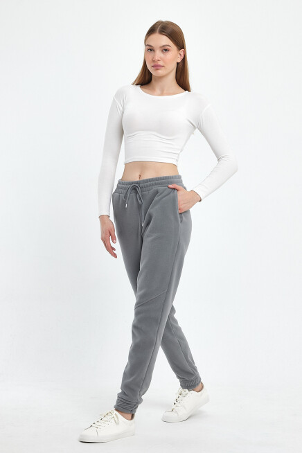 Süperlife Kadın Rahat Kalıp Softech Polar Sweat Eşofman Altı SPR24EA97