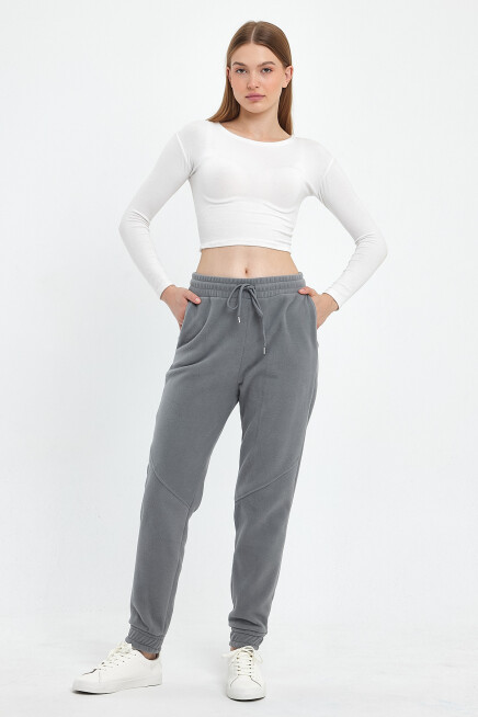 Süperlife Kadın Rahat Kalıp Softech Polar Sweat Eşofman Altı SPR24EA97