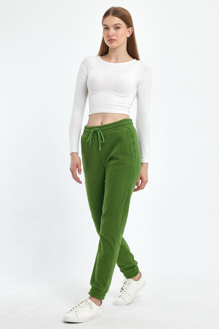 Süperlife Kadın Rahat Kalıp Softech Polar Sweat Eşofman Altı SPR24EA97