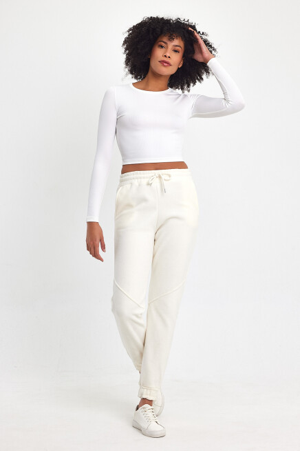 Süperlife Kadın Rahat Kalıp Softech Polar Sweat Eşofman Altı SPR24EA97