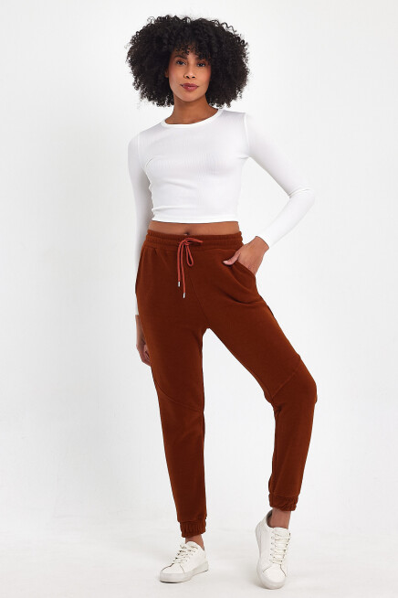 Süperlife Kadın Rahat Kalıp Softech Polar Sweat Eşofman Altı SPR24EA97