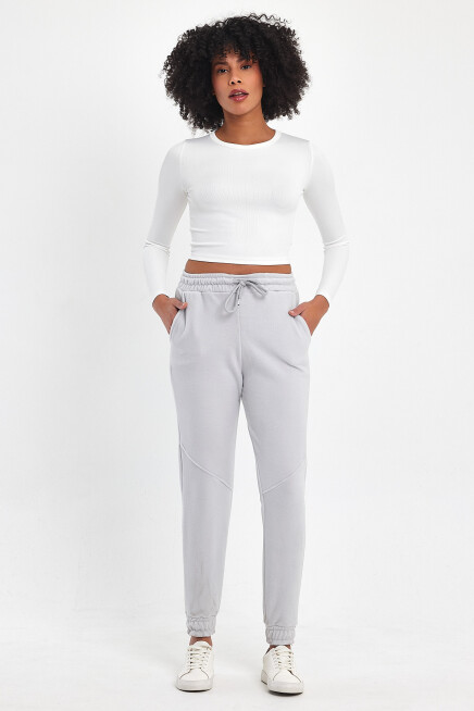 Süperlife Kadın Rahat Kalıp Softech Polar Sweat Eşofman Altı SPR24EA97