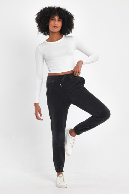 Süperlife Kadın Rahat Kalıp Softech Polar Sweat Eşofman Altı SPR24EA97