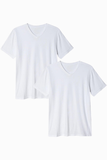 Süperlife Kadın V Yaka Tshirt SPR24TSK40-2