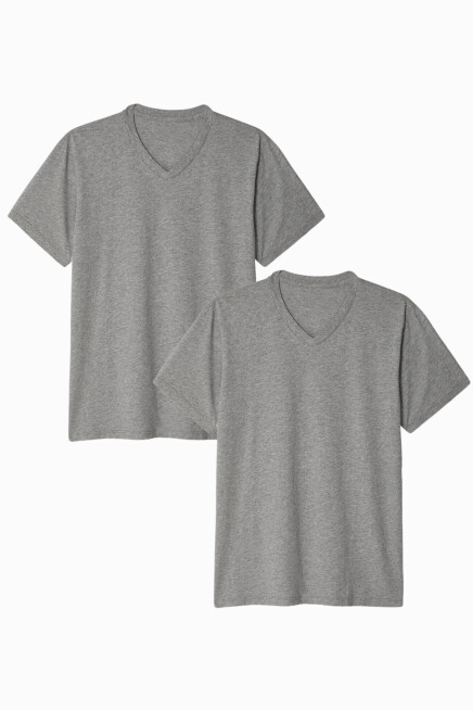 Süperlife Kadın V Yaka Tshirt SPR24TSK40-2