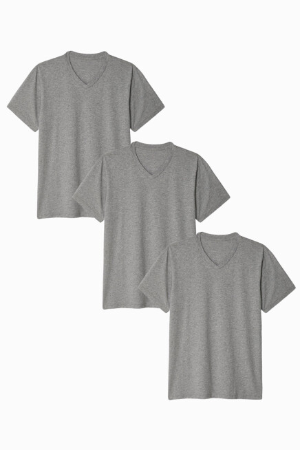 Süperlife Kadın V Yaka Tshirt SPR24TSK40-3