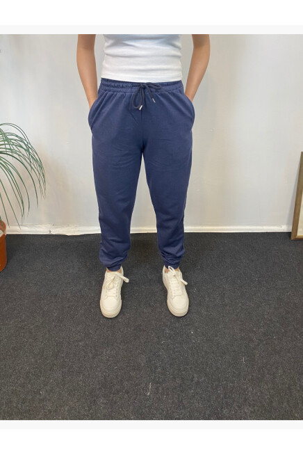 Süperlife Unisex Beli ve Paça Lastikli İnce Eşofman Altı SPR24UEA82