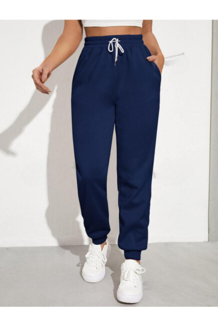 Süperlife Kadın Regular Fit İnce Eşofman Altı SPR24EAK81
