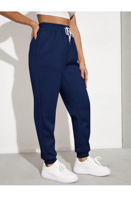 Süperlife Unisex Regular Fit İnce Eşofman Altı SPR24UEA81