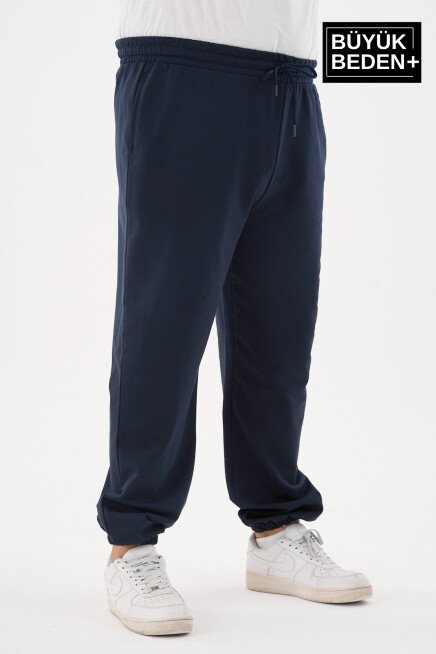 Erkek Battal Rahat Kesim İnce Eşofman Altı SPR24BEA51