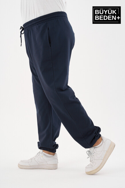 Erkek Battal Rahat Kesim İnce Eşofman Altı SPR24BEA51