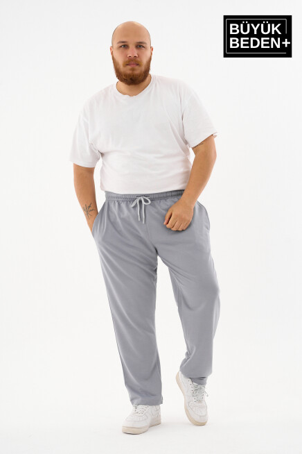 Erkek Büyük Beden İnce Eşofman Altı  SPR25BEA52